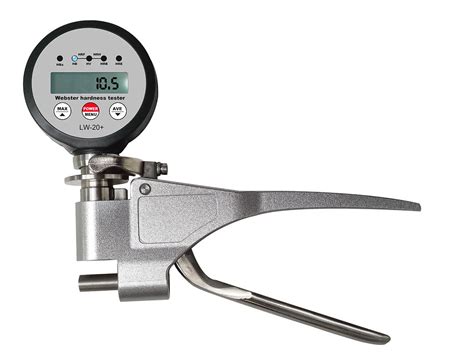 how to calibrate a webster hardness tester|webster hardness tester w 20.